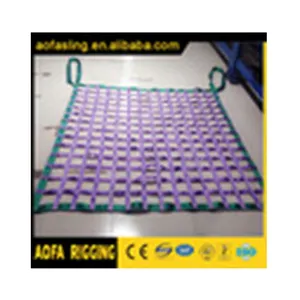 Cargo Net Sales Polyethylene Abrasion Resistant Pick Up Shipping Restraint Web Cargo Lifting Net