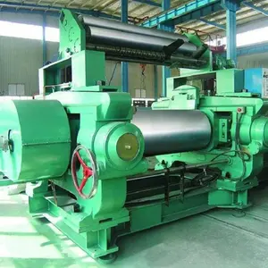 Rubber machine widely used open two roll milling