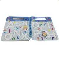 Carnet de dessin en spirale personnalisé pour enfants avec stylo aquarelle, service d'impression OEM professionnel pour l'apprentissage de l'écriture des enfants