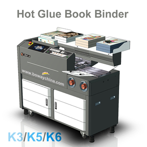 BOWAY K6 300-450 Sách/H 310 Mét L 60 Mét H Hot Dính Gule Hoàn Hảo Bookbinding Binder Ràng Buộc Máy - Product Image 3