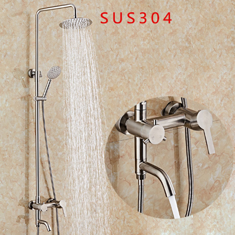 Avis d'arrivée En Acier Inoxydable 304 Bidet Robinet De Douche Colonne