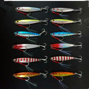 CASTFUN 마이크로 지그 7g 10g 14g 20g 30g 40g 하드 리드 느린 지그 저음 주조 지그 낚시 미끼 - Product Image 3