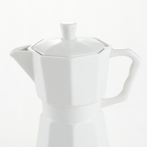 Commercio all'ingrosso Moderno Bianco Tè <span class=keywords><strong>In</strong></span> <span class=keywords><strong>Ceramica</strong></span> Pentola - Product Image 2