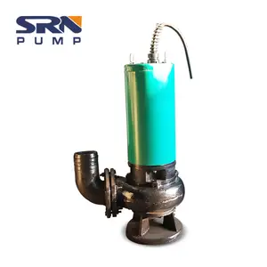 SRN de la fábrica de China WQ 10 hp sumergible precio de la bomba de aguas residuales bomba centrífuga de bomba sumergible de la bomba de lodo de aguas residuales