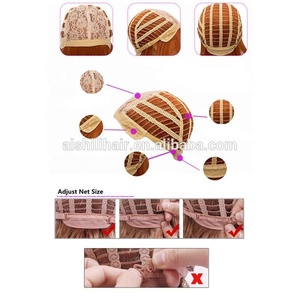 Parrucche Sintetiche Corte Ricci Marroni e Rosse Stile Bob, Ondulate, Prodotte in Cina, Popolari, Vendita all'Ingrosso per Donne - Product Image 6