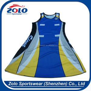2017 New design best quality fashion fancy netball Jersey - Product Image 1