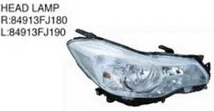 Per Subaru XV 2012- faro lampada di coda/anteriore paraurti posteriore/griglia