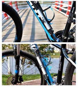 <span class=keywords><strong>Pompe</strong></span> à air pour vélo miniature en alliage d'aluminium, <span class=keywords><strong>pompe</strong></span> manuelle, <span class=keywords><strong>pompe</strong></span> à vélo avec manomètre - Product Image 4
