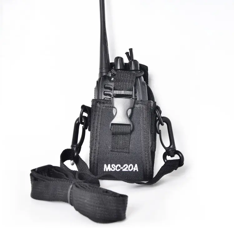 Bolsa de rádio para <span class=keywords><strong>baofeng</strong></span> uv 5r, acessório para walkie talkie com suporte de MSC-20A