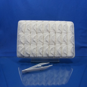 Algodón blanqueado caliente desechable Inflight <span class=keywords><strong>oshibori</strong></span> - Product Image 1