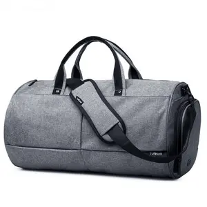 Bolsa de duffel de alta qualidade com compartimento secreto, bolsa de viagem para academia e esportes para homens e mulheres