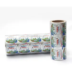 Yogurt Cup Seal Lids Aluminium Foil Al/heat Seal Film Roll