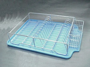 ที่วางจานพับลวดโลหะสีขาวสำหรับใช้ในครัวแบบเรียบง่าย - Product Image 3