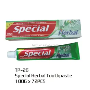 100g צמחים מיוחד שקוף קריסטל ג 'ל משחת שיניים