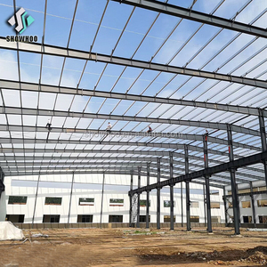 Bâtiment à ossature métallique industrielle, poutre en H, entrepôt préfabriqué à vendre - Product Image 1