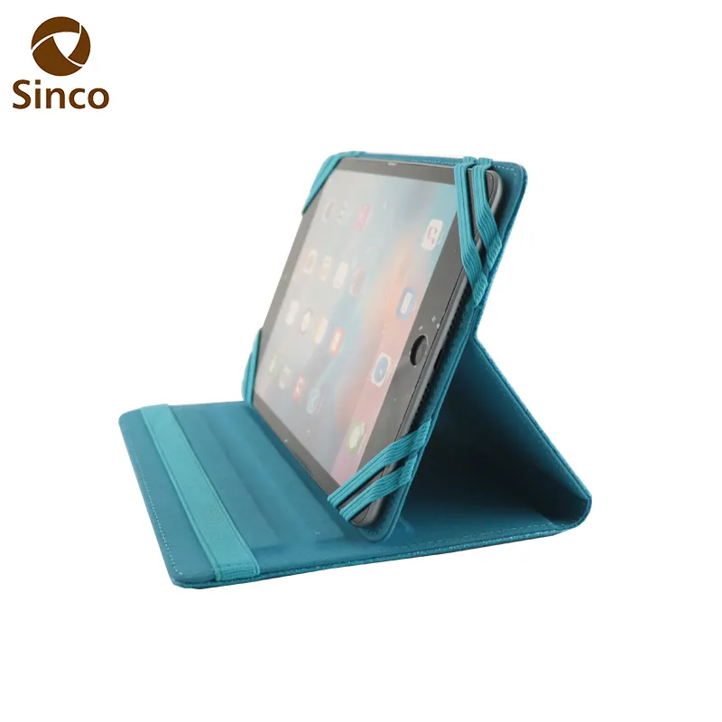 7 pollice tablet case decorare cinghia elastica caso tablet universale oem tablet case cover per ipad mini