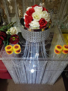 Décoration de table de mariage en soie artificielle <span class=keywords><strong>pour</strong></span> la mariée et le marié, fleurs avec hortensias/roses/marguerites/orchidées, design romantique multicolore - Product Image 4