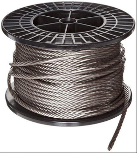 Wire Rope 7x7 316 Stainless Steel Cable Fishing Wire Rope Waring Net 1x19 7x7 Iwrc Wire