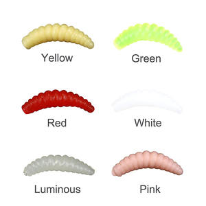 Vers de cire artificiels, larves de mites des abeilles, larves qui se déplacent, vers lumineux, larves de mouches, larves de mouches pour la pêche - Product Image 6