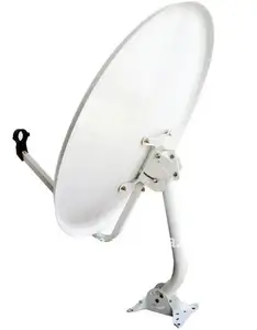 Antenne plat de télévision Satellite HD parabolique KU, dispositif numérique en aluminium, pour l'extérieur
