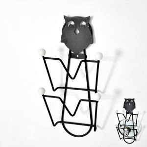 Owl Design Black Color Kitchen <b>Cookbook</b> <b>Holder</b> Rack - Product Image 6