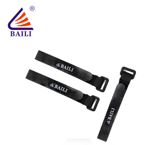 ラバーコーティングマジックテープフックとループケーブルタイ<span class=keywords><strong>2</strong></span> "でプラスチックバックル - Product Image 6