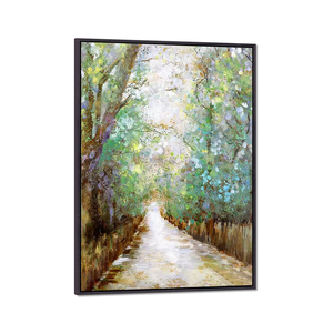 Tranh sơn dầu thủ công Trừu Tượng nghệ thuật trang trí thâm quyến dafen sản xuất hình ảnh của bức tường treo ấn tượng - Product Image 3