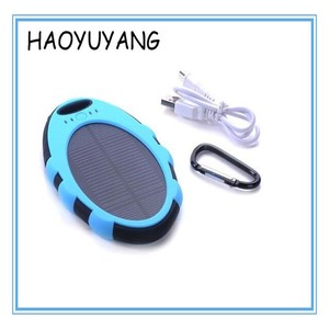 Nueva Batería de Polímero de 5000 mAh Banco de la Energía Solar Cargador Solar Del Teléfono <span class=keywords><strong>Celular</strong></span> Para el iphone 7 - Product Image 2