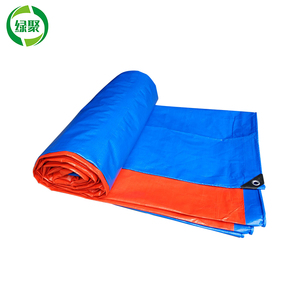 26x32ft 8x10m bâches en poly tissu imperméable recyclé bâche en poly bleu - Product Image 4