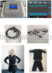 EMS <span class=keywords><strong>Chaleco</strong></span> de entrenamiento electroestimulador muscular máquina - Product Image 4