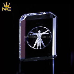 Cube en verre à sommet effilé à prix avantageux, gravé au laser 3D, cristal pour souvenirs <span class=keywords><strong>de</strong></span> première <span class=keywords><strong>communion</strong></span> - Product Image 5