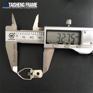 TSK024 Móc Treo Khung Một Lỗ Móc Treo Khung Ảnh Móc Treo Vòng Chữ D Mỏng - Product Image 2