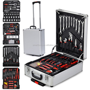 Boîte à outils professionnelle, nouveauté Design 399 pièces, coffret en aluminium