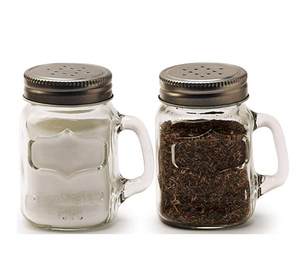 Commercio all'ingrosso vetro vuoto Mini barattolo di vetro fornitore 4oz 120ml vuoto vetro muratore tazza con manico per pepeshaker in cucina - Product Image 1