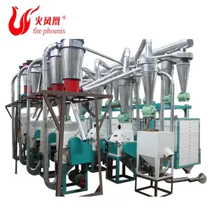 Automatic maize flour production line 80t/d wheat four milling