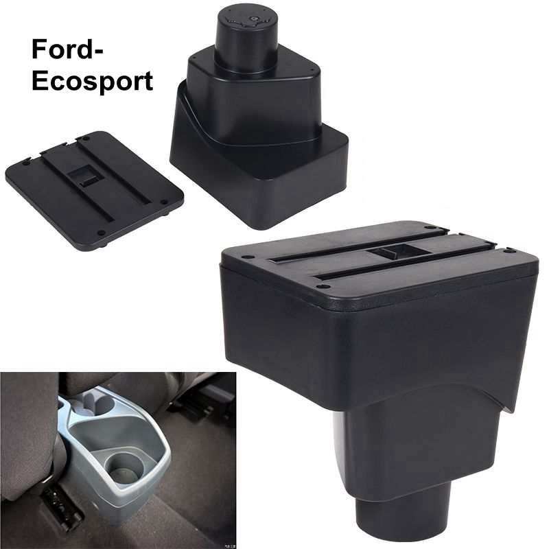 Armsteun Box Voor EcoSport 2018-2021 Armsteun Auto Armsteun Doos Interieur Retrofit Center Opbergdoos Console Accessoires(C1 White Line Armsteun Box Voor EcoSport 2018-2021 Armsteun Auto Armsteun Doos Interieur Retrofit Center Opbergdoos Console Accessoires(C1 White Line
