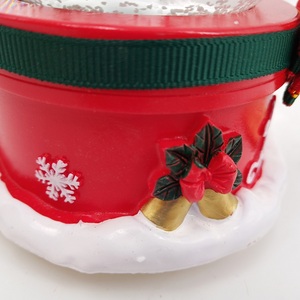 Resin Christmas <strong>Snow</strong> <strong>Ball</strong> Music Box - Product Image 5