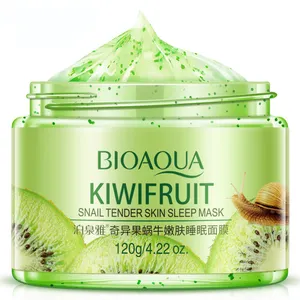 Natural Fruit Kiwifruit Pomegranate Anti Wrinkle Whitening Moisturizing Disposable Overnight Facial Sleeping Mask