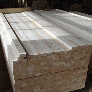 China LVL supplier 2x4 lumber poplar wooden pallet material for packing