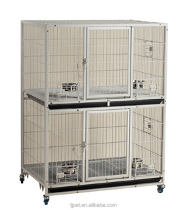 D192-series beyaz çift köpek kafesi üreticileri toptan büyük <span class=keywords><strong>pet</strong></span> üreme kafesleri - Product Image 1
