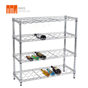 사용자 정의 크기 5 레이어 와인 병 디스플레이 가정용 크롬 와이어 디스플레이 와인 랙 - Product Image 2