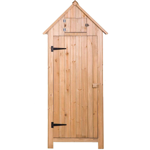 Wooden Arrow Shed Single Door Garden Cabinets Storage house