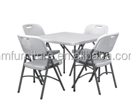 <strong>lifetime</strong> SGS <strong>plastic</strong> <strong>folding</strong> square <strong>table</strong> - Product Image 4