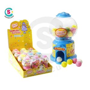 4 pouces distributeur automatique de bonbons de bonbons à la gomme à bulles distributeur