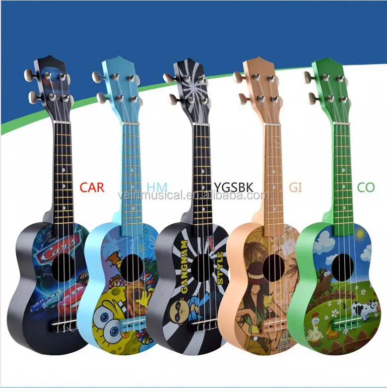 21 "Großhandel Ukulele & bunte Ukulele