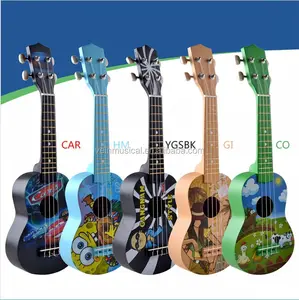 21" wholesale ukulele& kleurrijke ukelele