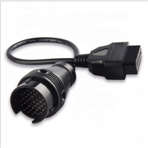 Cable Conector de Diagnóstico Hain para <span class=keywords><strong>Mercedes</strong></span> MB, Adaptador OBD II de 38 Pines a 16 Pines con Conductor de Cobre y Aislamiento/Cubierta de PVC, 1m de Longitud - Product Image 1
