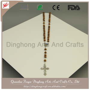Bois <span class=keywords><strong>grain</strong></span> de chapelet, Rose parfum chapelet Dubai bijoux en or <span class=keywords><strong>collier</strong></span> - Product Image 2