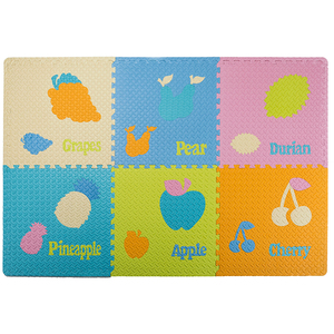 Educativos ecológicos enclavamiento Eva <span class=keywords><strong>rompecabezas</strong></span> estera del juego del bebé para el arrastre - Product Image 2