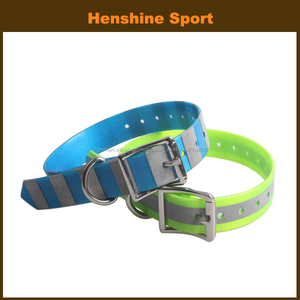 Hochwertige sunglow und dayglow Urethan wasserdichte Hundehalsband - Product Image 1